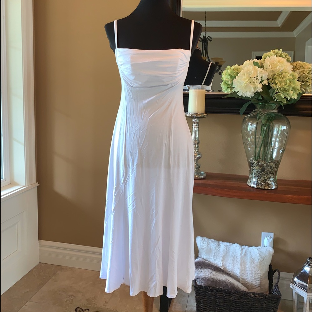 Sexy White Cosabella Dress w/Built In Bra